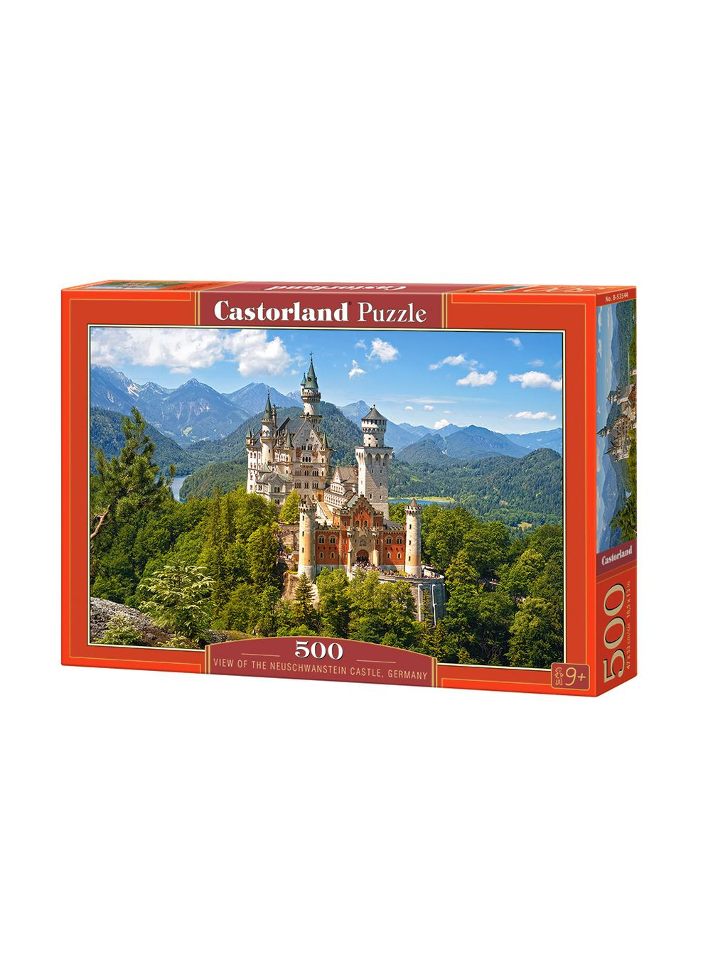 Пазл для детей "Замок Нойшванштайн, Германия" (B53544) Castorland (290841576)