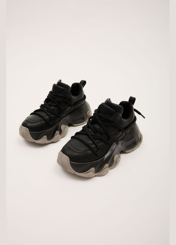 Чорні осінні кросівки 186748 Lonza