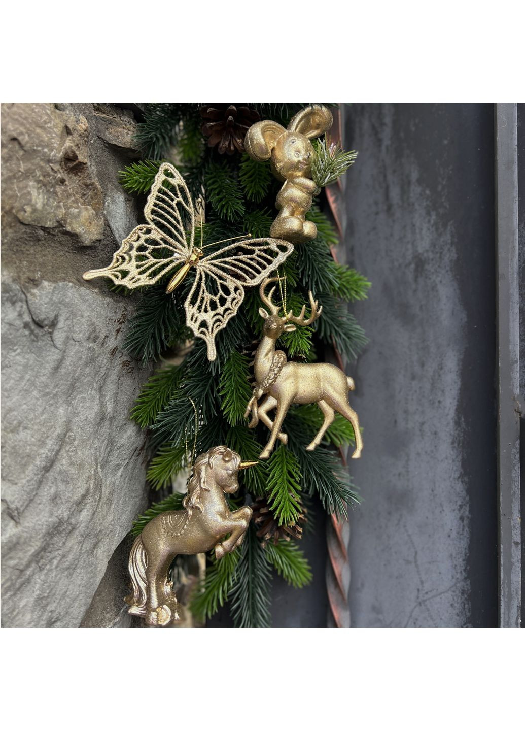 Набор елочных игрушек Christmas box-26 30x20x6 cm MIS LT (365627561)