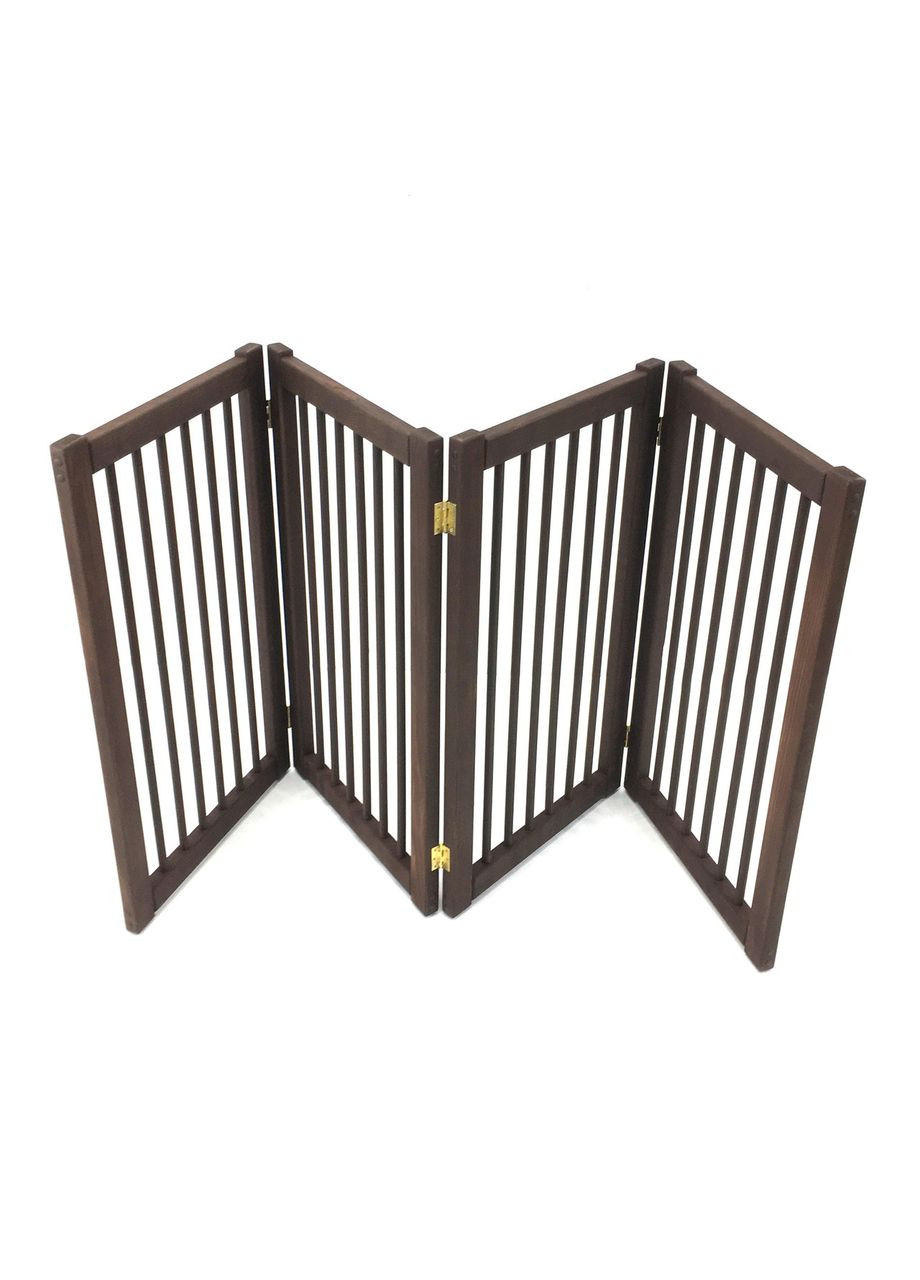 Заборчик ограничитель из дерева Дори 4 капучино (ЗБО-400509) No Brand (328605353)