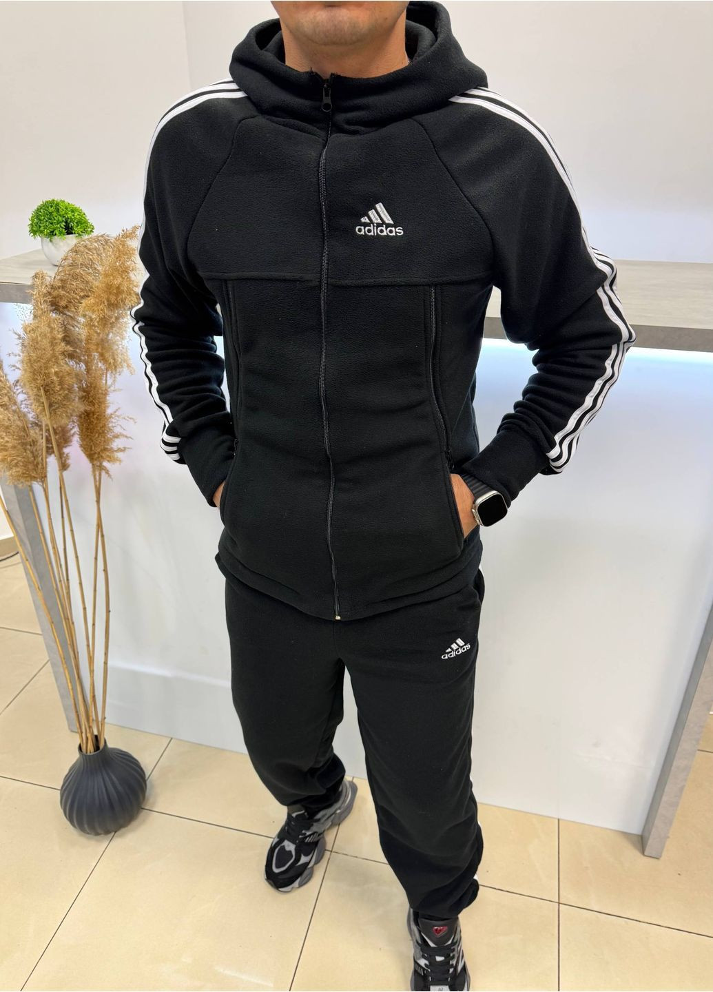 Чоловічій флісовий костюм Гермес (370855649)