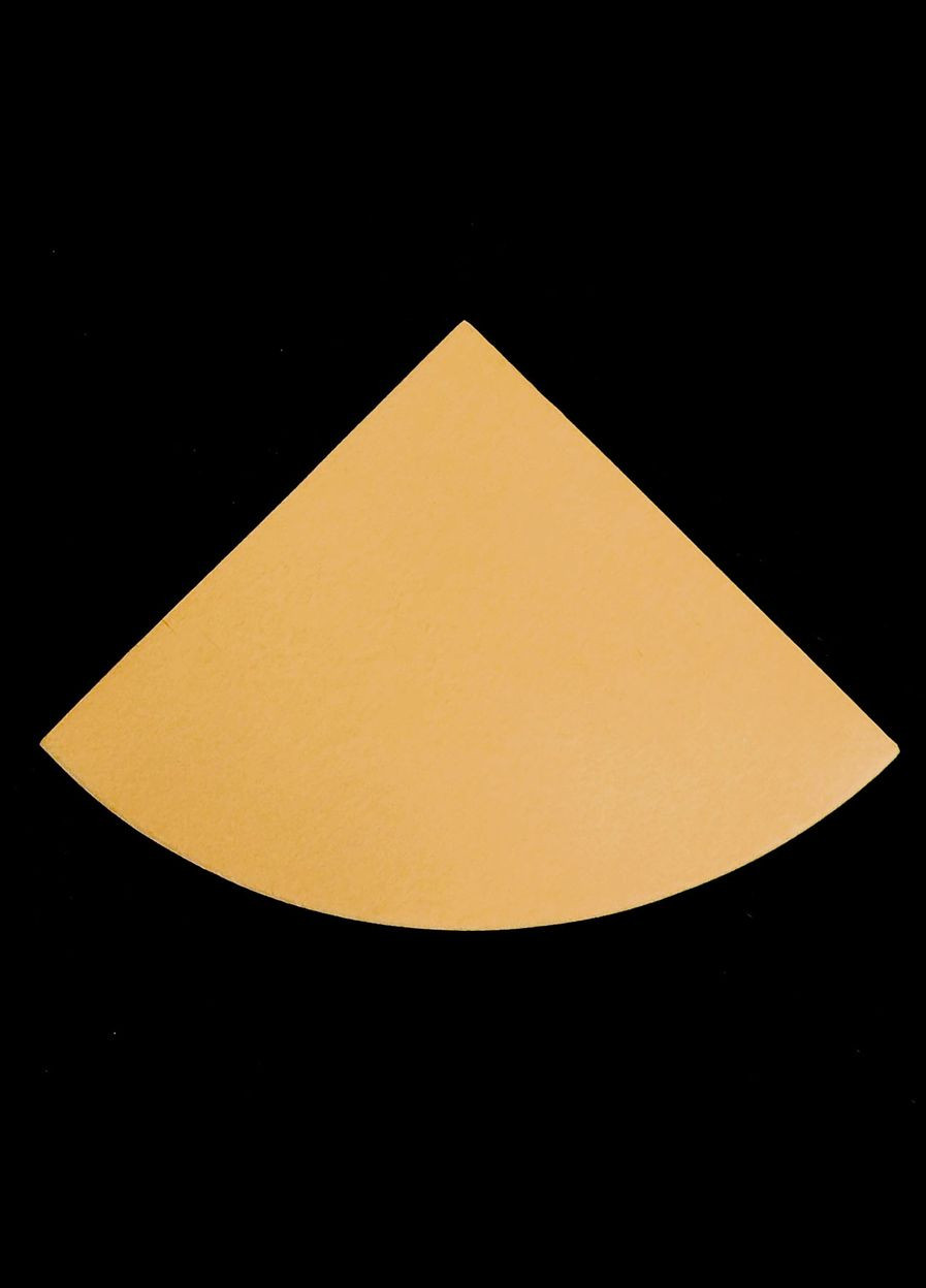 Угловая настенная полка из дерева Теренас 30 грейпфрут (УНП-301054) No Brand (328082468)