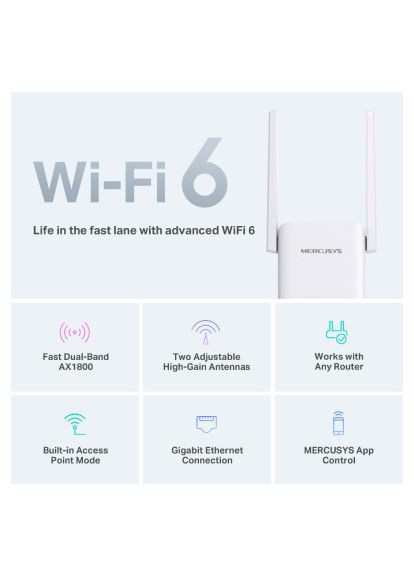 Ретранслятор Mercusys ME70X (357490382)