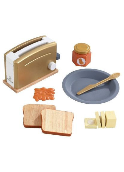 Игровой набор Детский тостер Modern Metallics (53536) KidKraft дитячий тостер modern metallics (282718396)