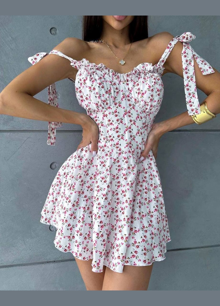 Комбинезон N.Family леопардовый белый кэжуал