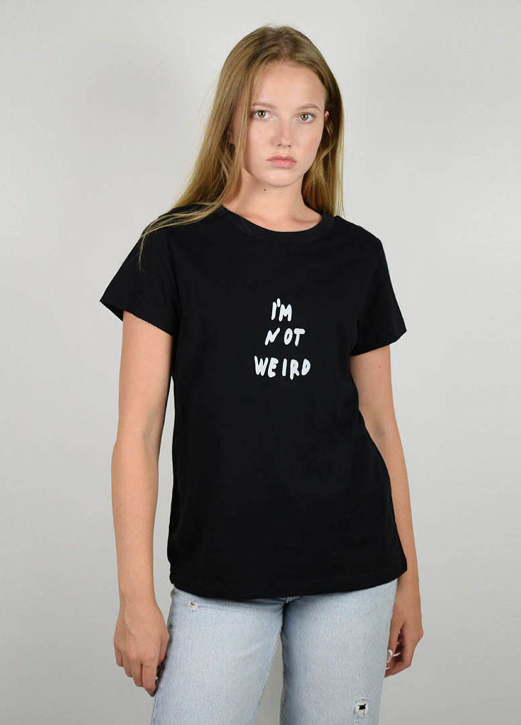 Чорна літня футболка жіноча чорна 101013 Power