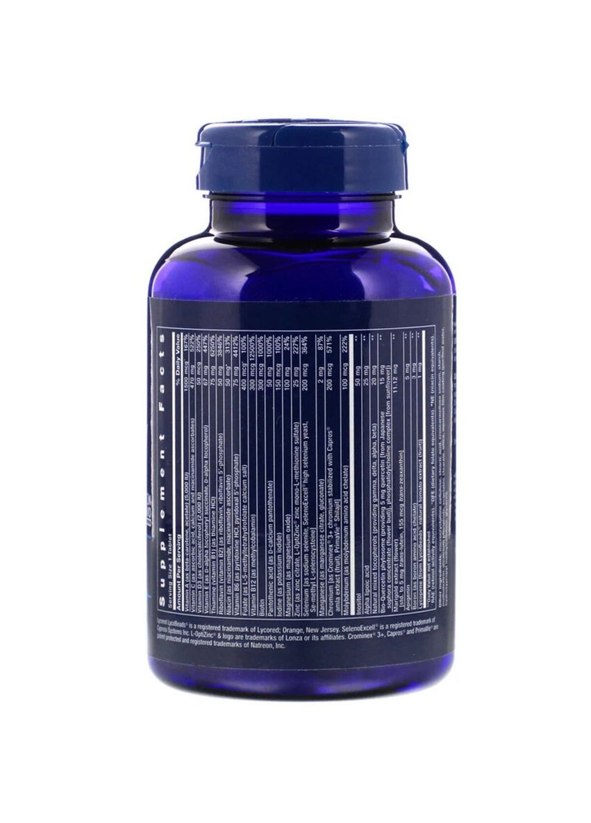 Мультивитамины Одна в День, One-Per-Day,, 60 таблеток Life Extension (326055385)