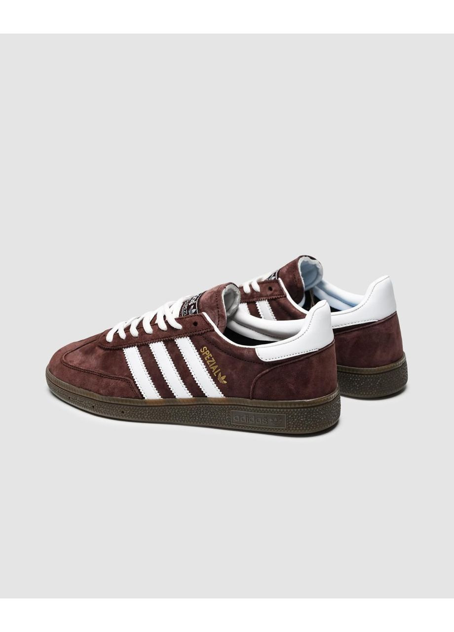Кроссовки женские Adidas Brown Gum No Brand Handball Spezial коричневые демисезоны (366576734)