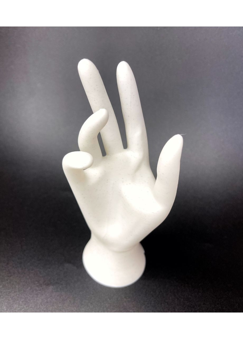 Торговое оборудование Стойка для демонстрации колец перстней каблук в форме руки 16см х 6.6см Finding (351898166)