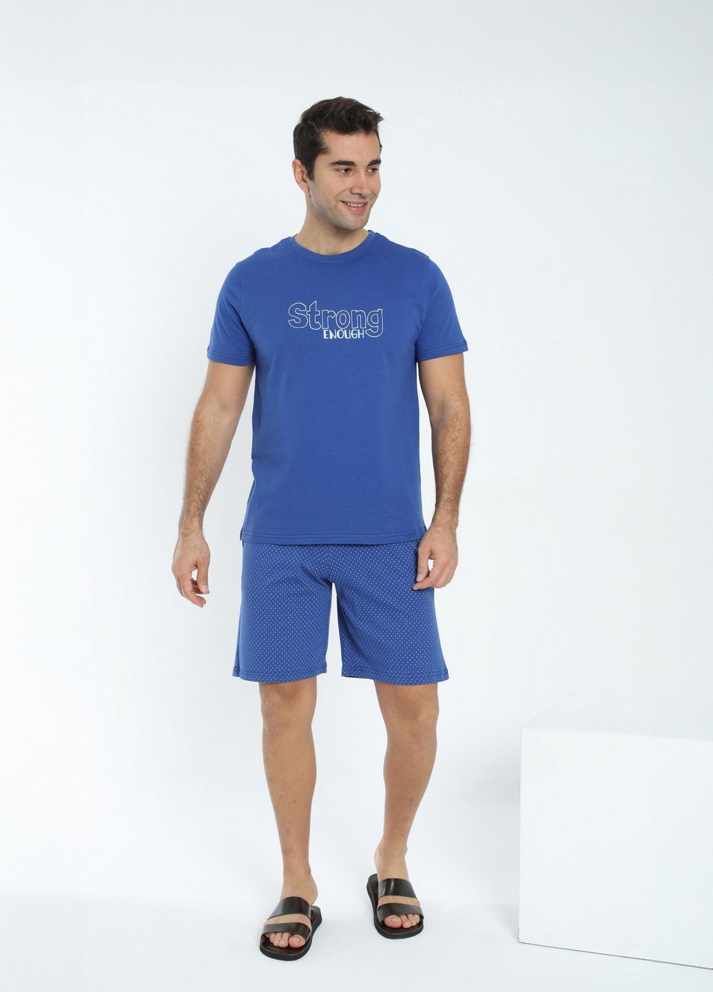 Чоловіча піжама бавовняна Sevim (325215841)