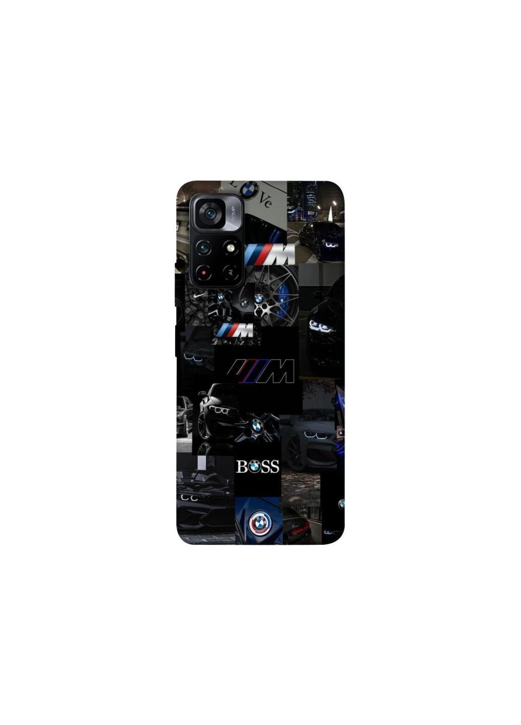Чехол на Xiaomi Poco M4 Pro 5G BMW Collage Frontalka (354667757)