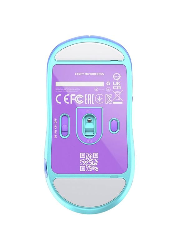 Миша M8 WIRELESS Frosty Purple (M8W-RGB-PURPLE) Xtrfy (322937276)