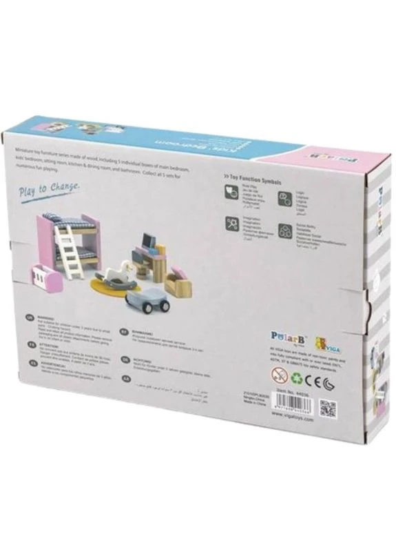 Набор для кукол Viga Toys Детская комната (44036) PolarB (323088805)