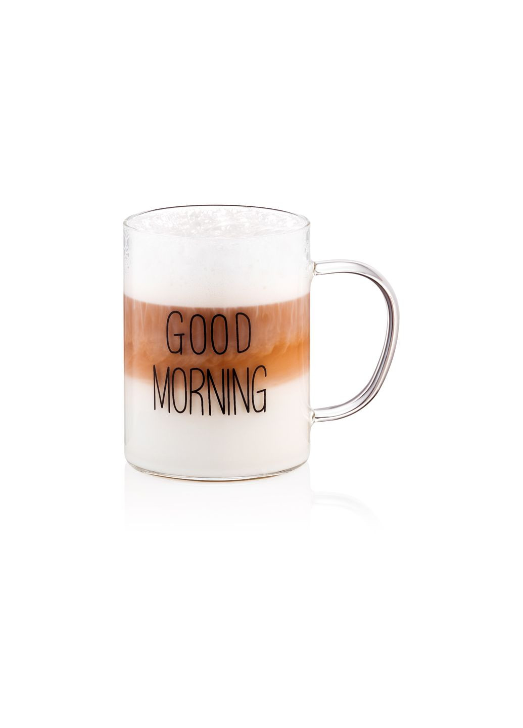 Набір чашок з ручками Good Morning 420 мл 2 шт AR2642BMR Ardesto (335820410)