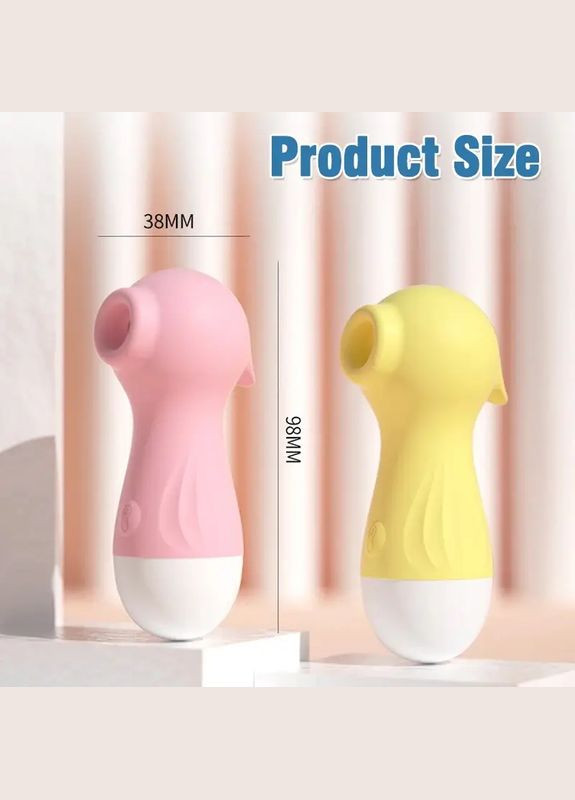 Кліторальний вакуумний вібратор Lilo, вібратор для сексу, стимулятор для клітора, сосків та шиї рожевий No Brand (316554567)