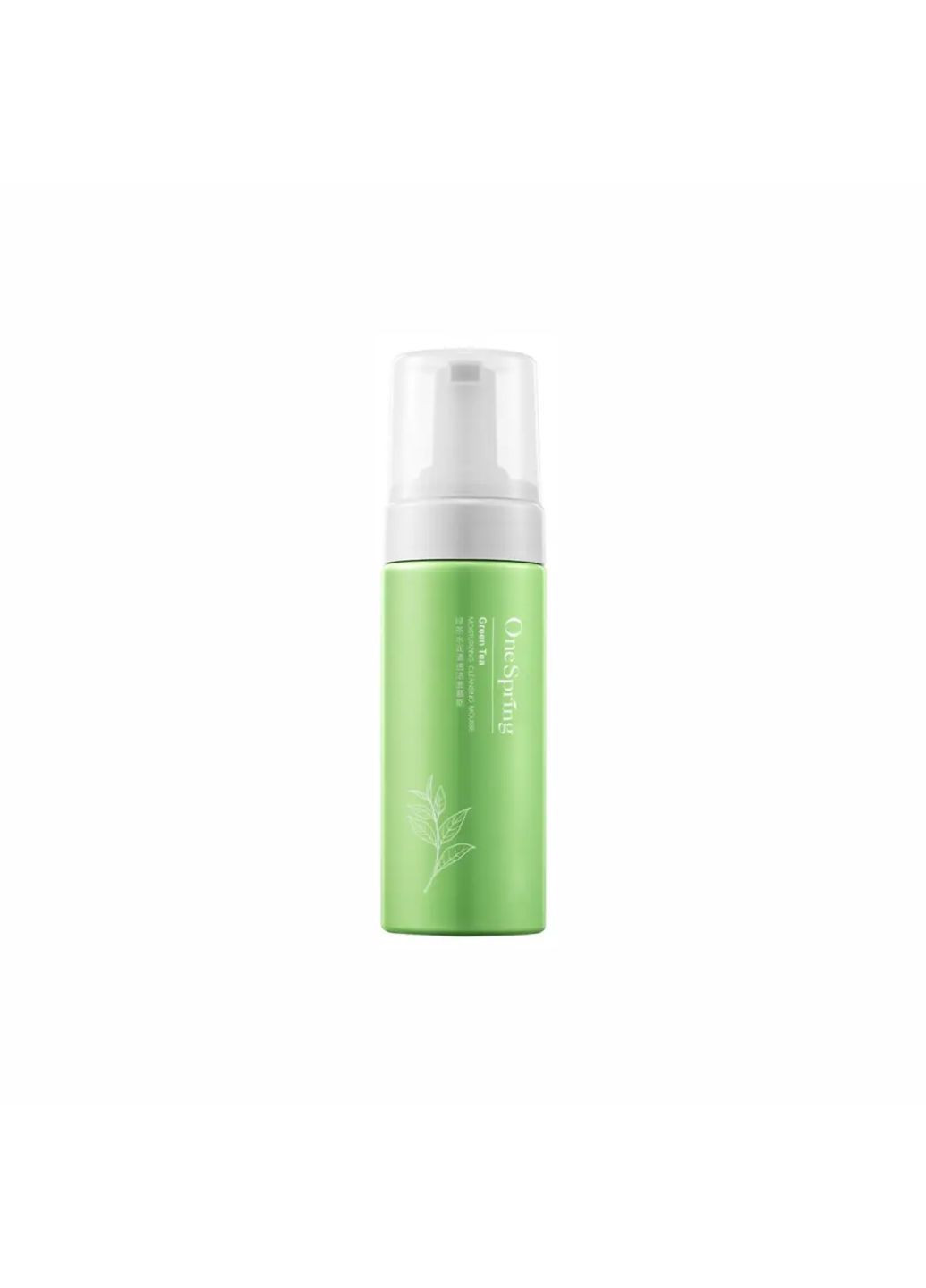 Пенка для умывания с экстрактом зеленого чая OneSpring Green Tea Moisturizing Cleanser Mousse, 150 мл One Spring (280928324)