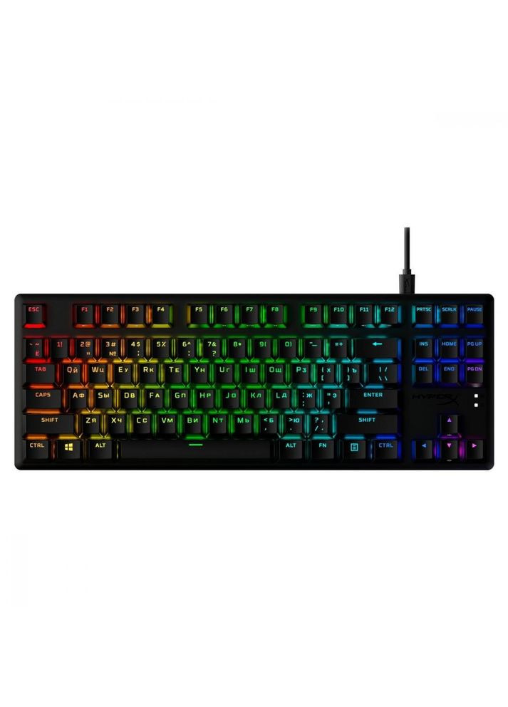 Клавіатура Alloy Origins Core PBT HX Red (639N7AA) HyperX (316391354)