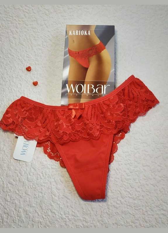 Шикарные бежевые бразильяны с кружевом низкие на девушку karioka волбар Wolbar (369612910)