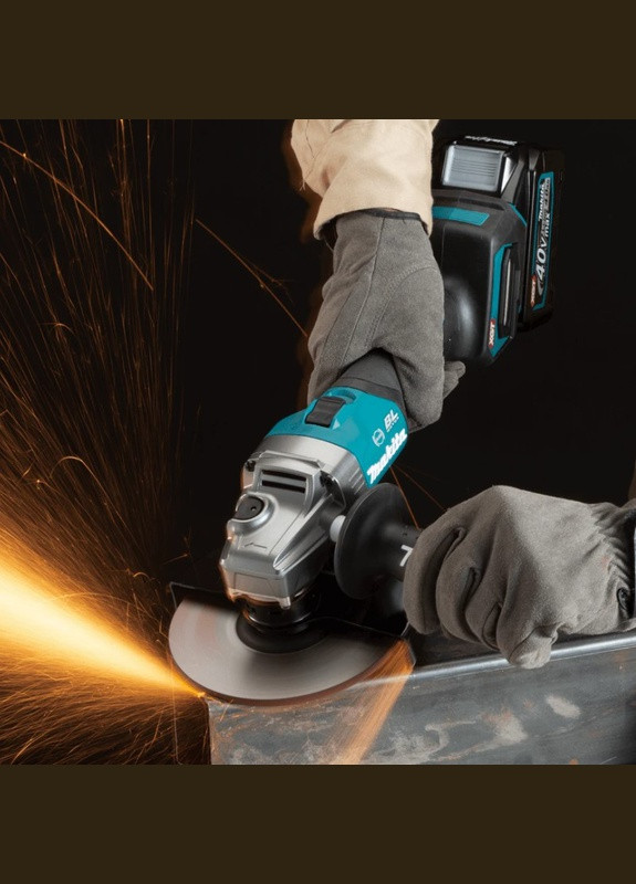 Аккумуляторная угловая шлифмашина GA035GZ XGT (40В, 150мм) болгарка шлифмашинка УШМ без АКБ и зарядного устройств (4763) Makita (295041185)