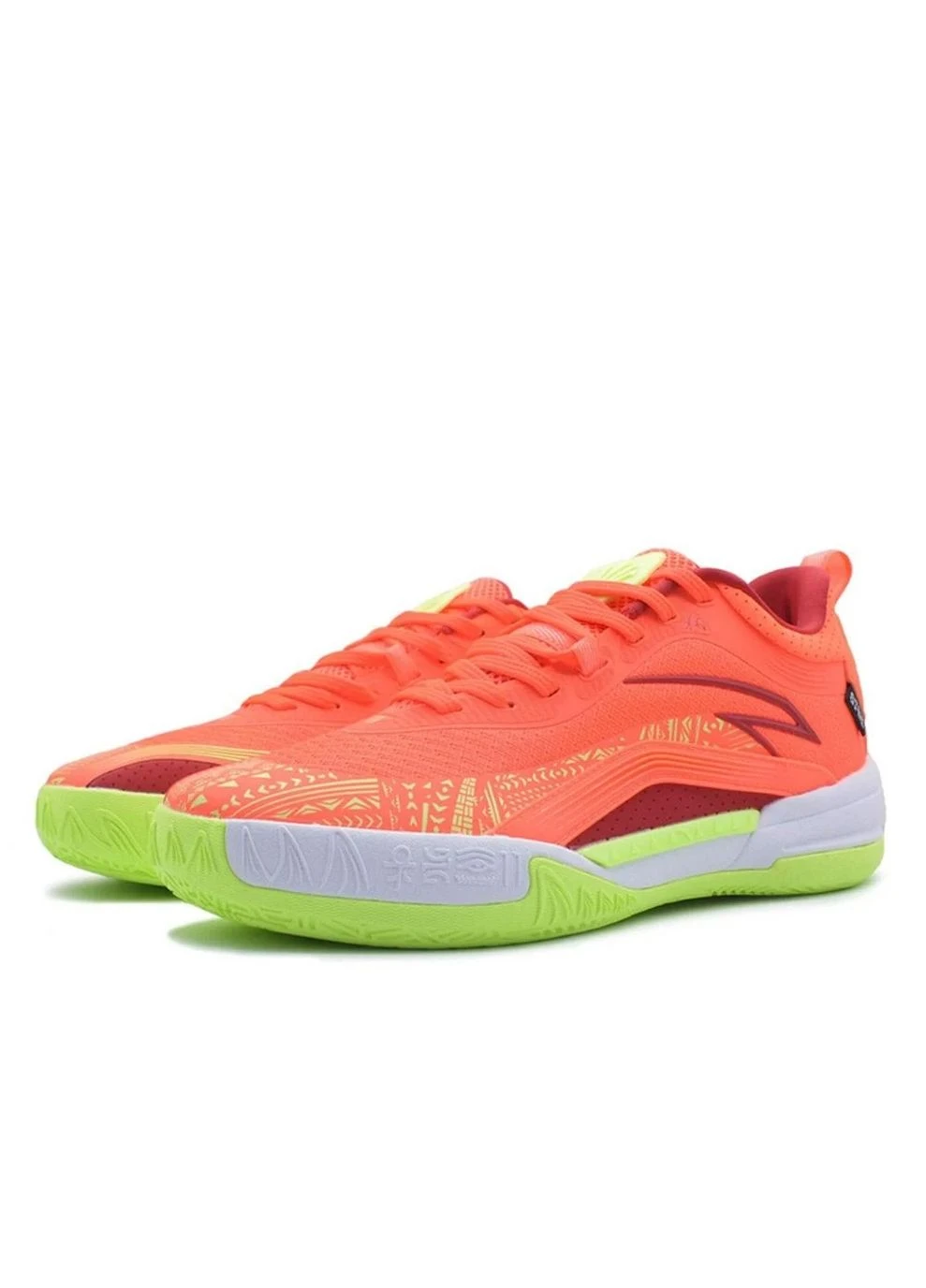 Оранжевые демисезонные кроссовки kai 1 team orange 812511122-8 Anta