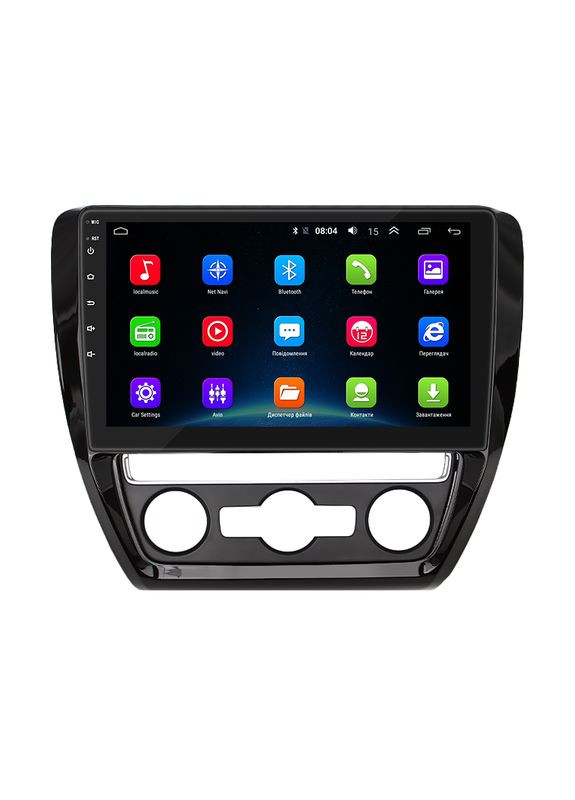 Штатна магнітола для Volkswagen Jetta VI 2010-2015 екран 10" 2/32Gb Wi-Fi GPS Base Фольцваген 7 шт. Lesko (336200054)