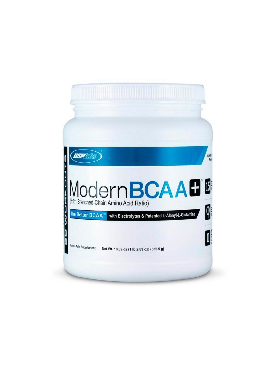 Амінокислота BCAA Modern BCAA+, 535 грам Ананас-полуниця Usp Labs (293480048)
