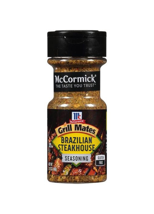 Приправа Grill Mates Brazilian Steakhouse для мяса 60 г McCormick (313293910)