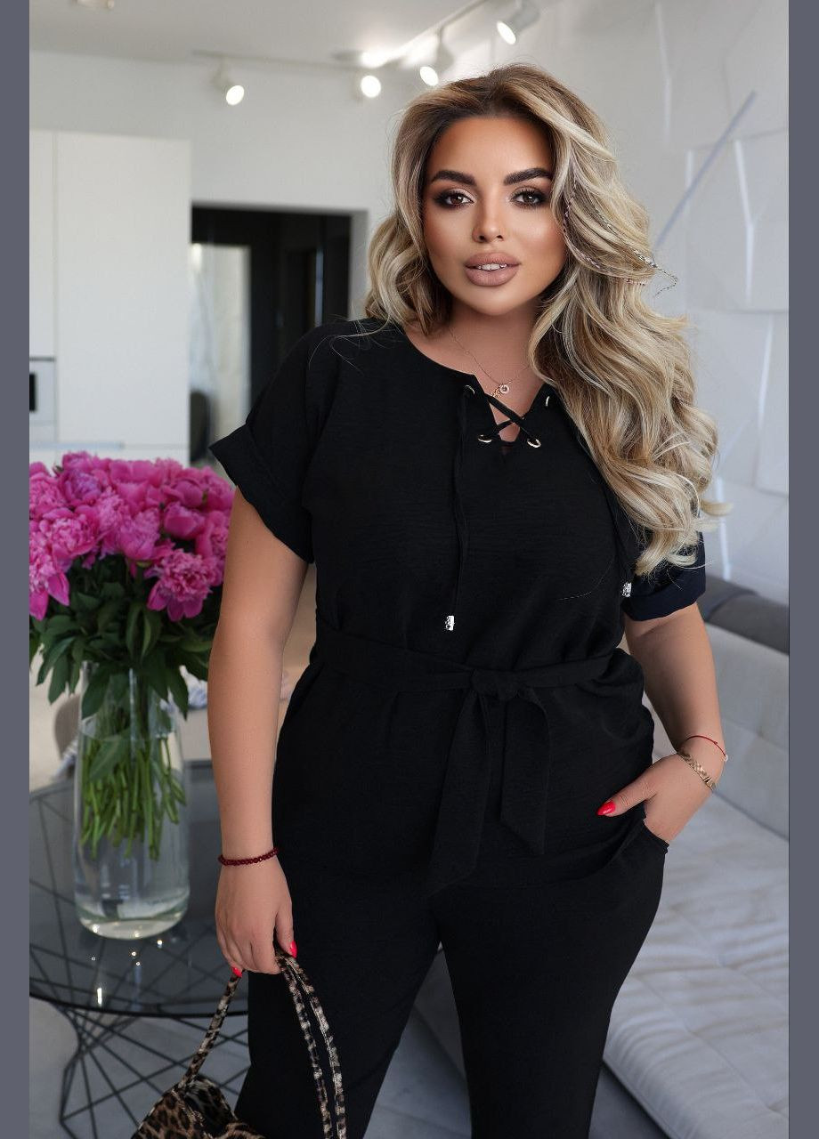 Женский однотонный костюм Україна (324558184)