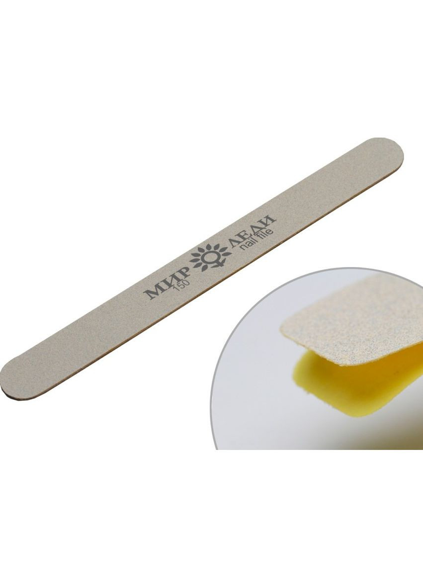 Сменный абразив для пилки Мир Леди форма прямая узкая 150 No Brand (299385532)