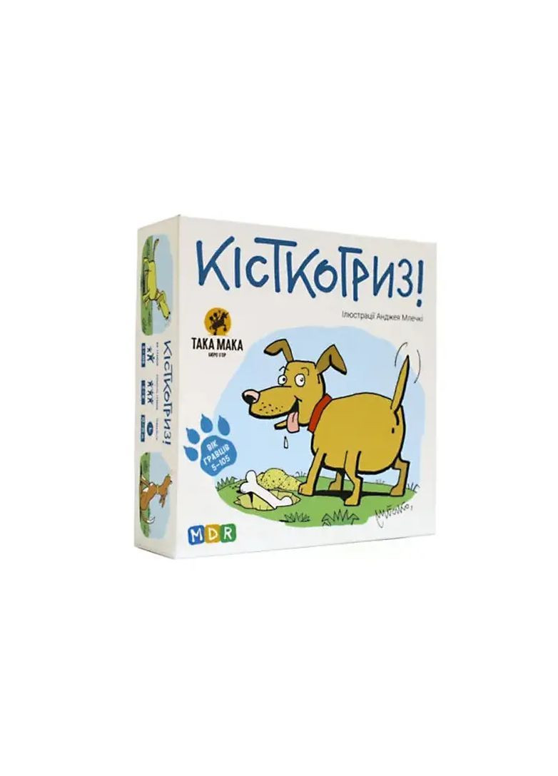 Настольная игра Костегрыз форма ТАКА МАКА в ассортименте 110001-UA Така Мака Нас6133 (370652696)