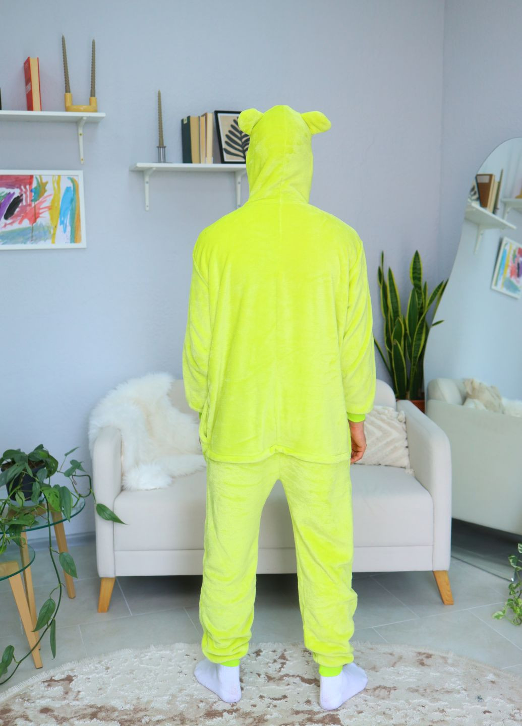 Кигуруми лягушка мужское на пуговицах с капюшоном мягкий плюш (1088/1) My Kigu (356761115)