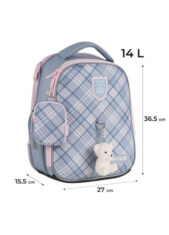 Набір рюкзак + пенал + сумка для взуття SET_K25-555S-6 College Line Girl Kite (367990752)