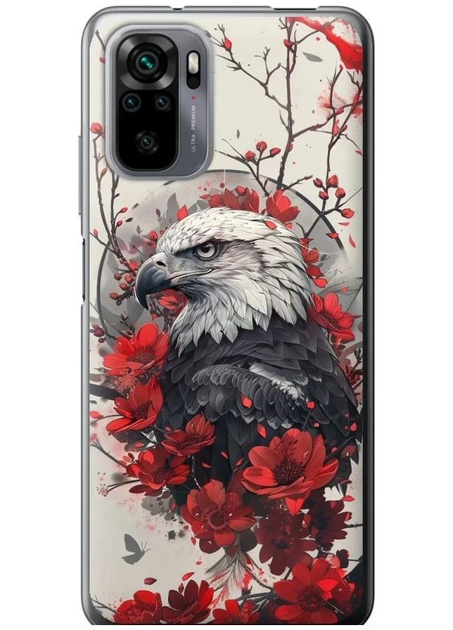 Силіконовий чохол 'Рубіновий орел' для Endorphone Xiaomi Redmi Note 10 (291131097)