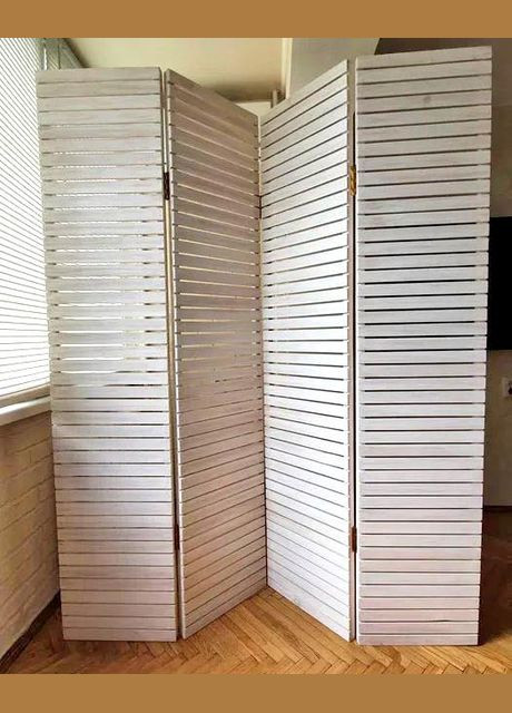 Дерев'яна ширма Джадіда 180х40х4 бланже (ШДР-402101) No Brand (328080658)