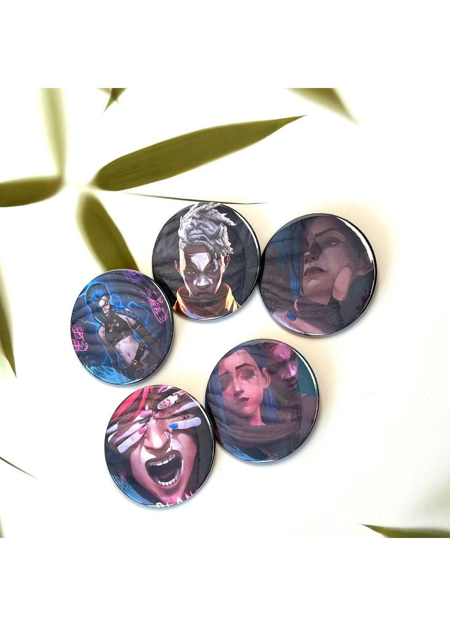 Набор иконок Arcane, League of Legends, 5 шт No Brand (361679347)