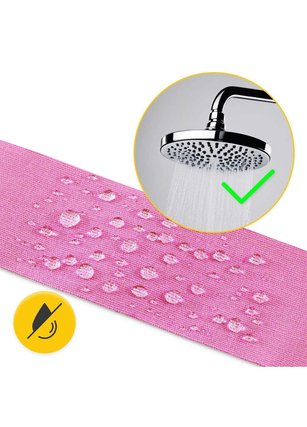 Лента кинезиологическая (кинезио тейп) 5 см x 5 м Pink () 4FIZJO P-5907739316004 (340459080)