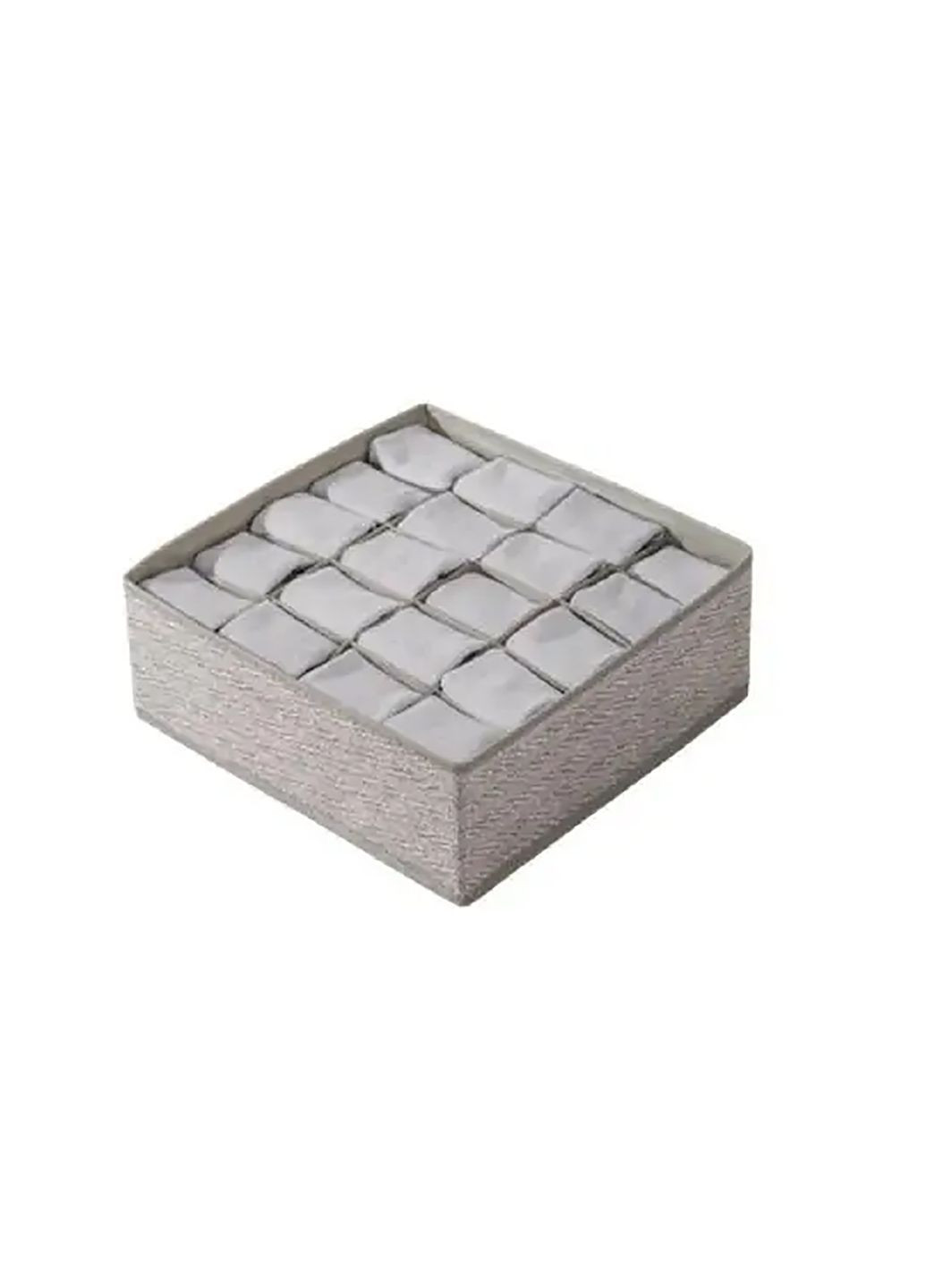 Коробка-органайзер для хранения белья цвет серый ЦБ-00248257 No Brand (286328086)