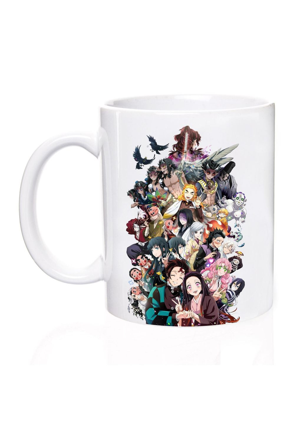 Чашка Аниме, 330 мл, Клинок, уничтожающий демонов No Brand (301133984)