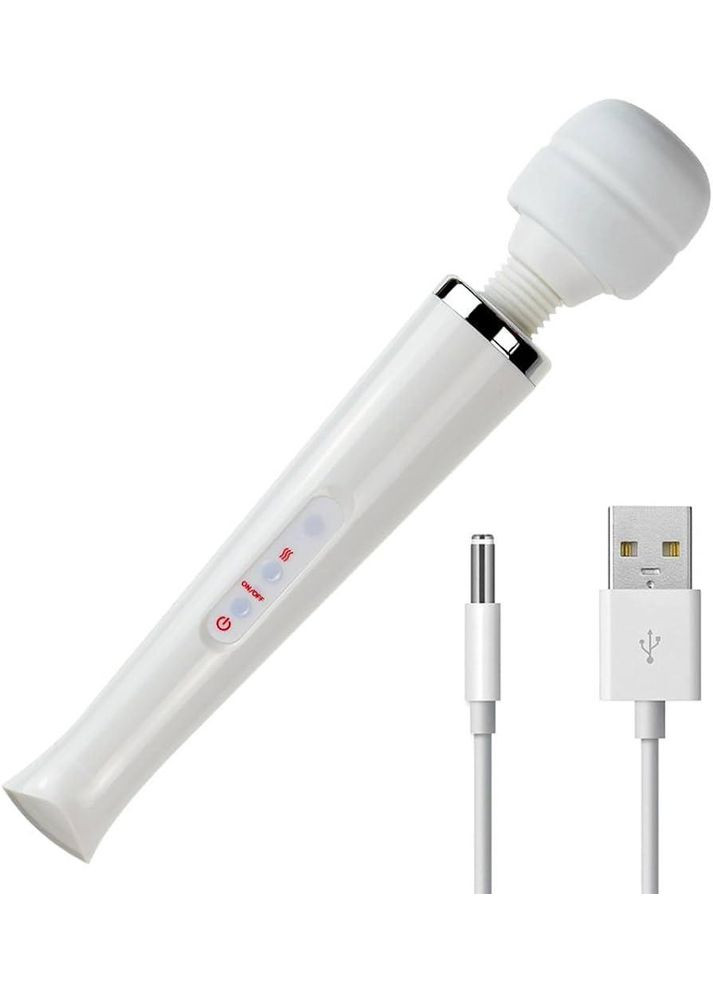 Вібратор-мікрофон для клітора потужний USB Magic Power потужний вібромасажер для клітора на акумуляторі Hitachi (303905094)