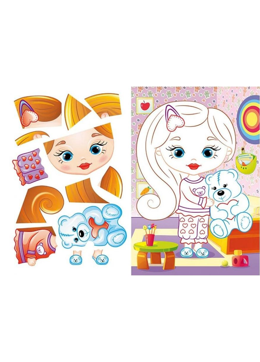 Аппликации для малышей. Анастасия девочка зимой Пегас (316384468)