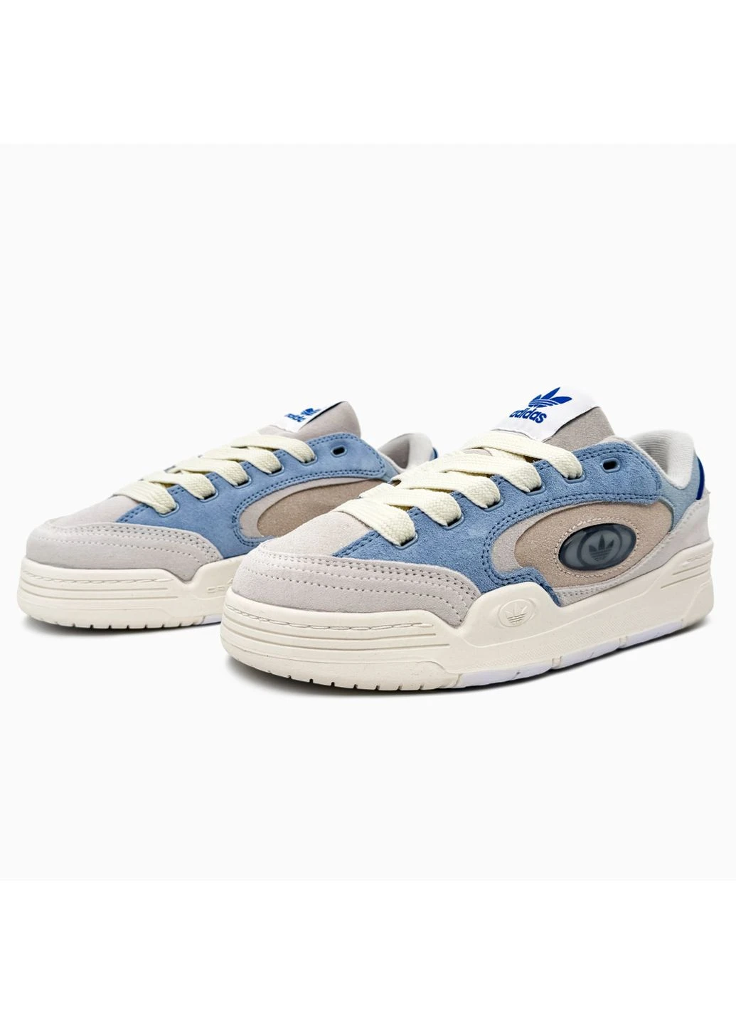 Синие демисезонные кроссовки мужские adidas adi2000 blue/beige адидас ади 2000 синие No Brand