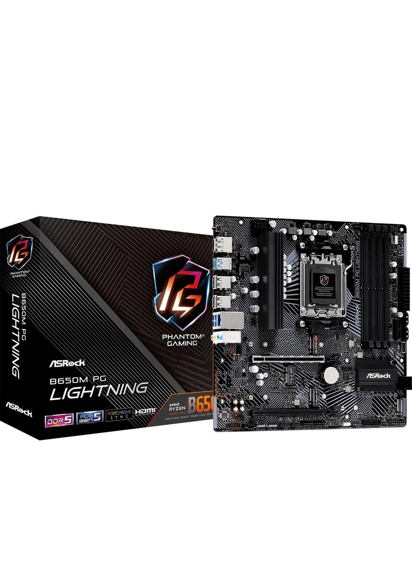 Материнская плата B650M PG Lightning Socket AM5 ASRock (348058700)