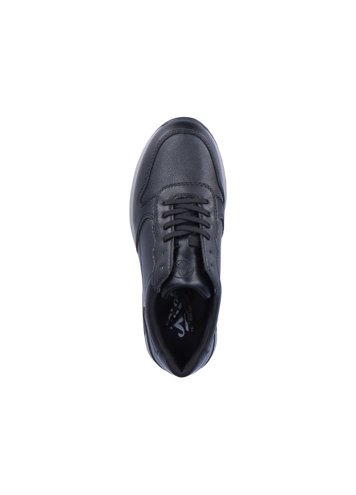 Черные всесезонные кроссовки (р) кожа 0-2-2-16144-00 Rieker