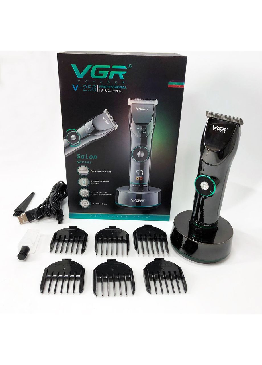 Бритва триммер для бороды V-256, Подстригательная машинка, Моющаяся машинка SM-106 для стрижки VGR (351486338)