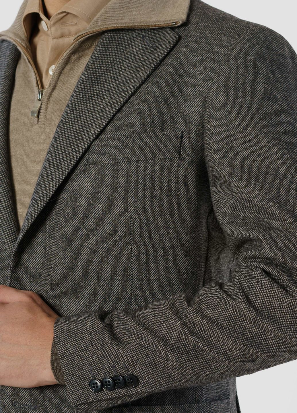 Пиджак мужской серый Arber napoli (280898609)