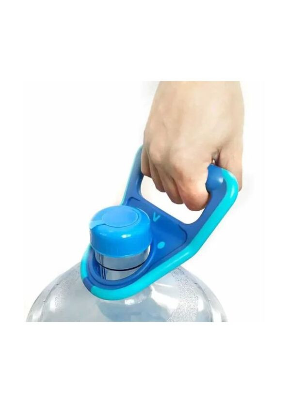 R1 Profi, Прорезиненная ручка для переноски 19 л бутылей с водой, синяя ViO (329447815)