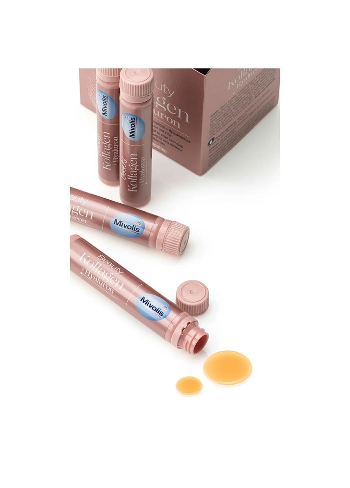 Биологически активная добавка Beauty Kollagen + Hyaluron, Trinkampullen, 20 шт, от DM (Германия) Mivolis (360655034)