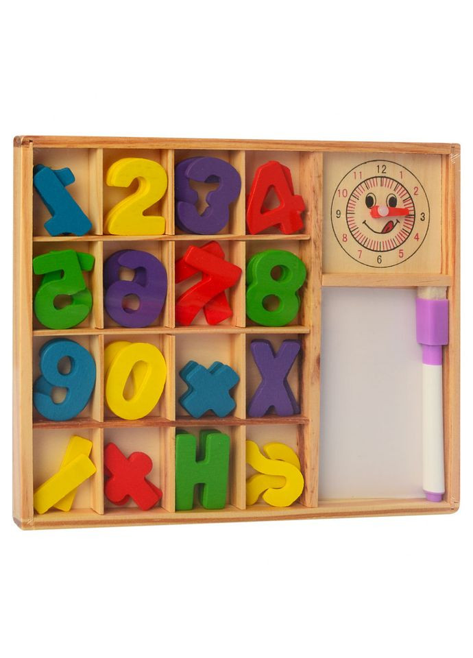 Развивающий набор первоклассника MD 1245 деревянный MD1245C Tree Toys (304405699)