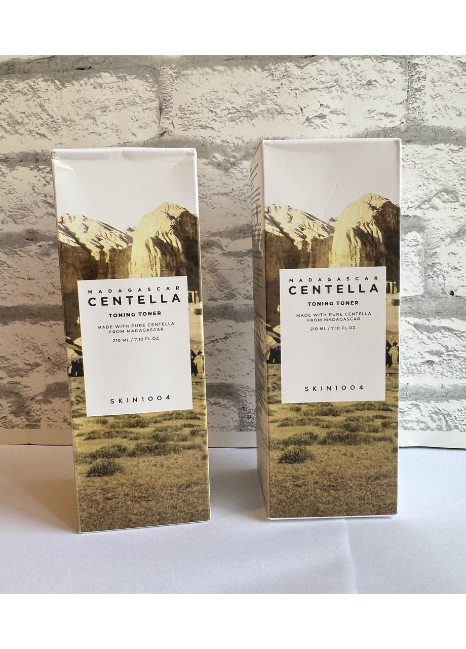 Увлажняющий тонер с центелой и гиалуроновой кислотой — Madagascar Centella Toning Toner — 210m Тоник SKIN1004 (369569507)