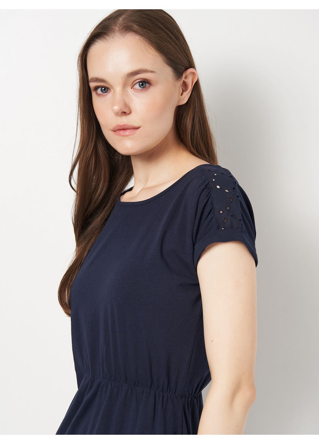 Темно-синя кежуал сукня Esmara однотонна